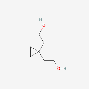 molecular formula C7H14O2 B1505364 1,1-Cyclopropanediethanol CAS No. 80438-88-6
