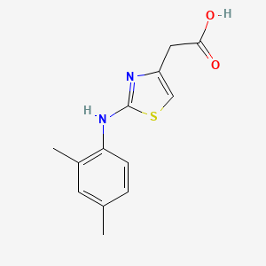 2-(2-((2,4-Dimethylphenyl)amino)thiazol-4-yl)acetic acid