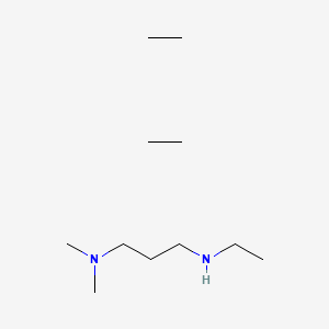 molecular formula C11H30N2 B1505369 ethane;N-ethyl-N',N'-dimethylpropane-1,3-diamine CAS No. 337364-86-0