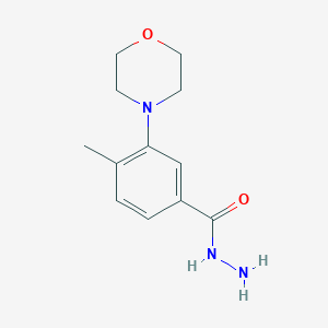 4-Methyl-3-morpholinobenzohydrazide