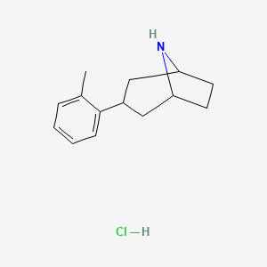 3-(o-Tolyl)-8-azabicyclo[3.2.1]octane hydrochloride