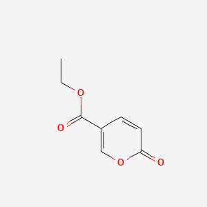 molecular formula C8H8O4 B15053717 Ethyl coumalate CAS No. 5942-96-1