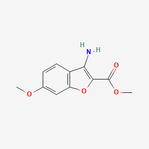 Methyl 3-amino-6-methoxy-1-benzofuran-2-carboxylate