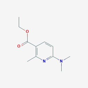 Ethyl 6-(dimethylamino)-2-methylnicotinate