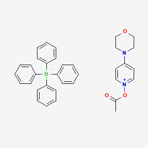 1-Acetoxy-4-morpholinopyridin-1-ium tetraphenylborate