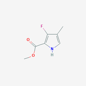 Methyl 3-fluoro-4-methyl-1H-pyrrole-2-carboxylate