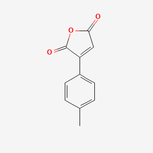 molecular formula C11H8O3 B15053790 3-(p-Tolyl)furan-2,5-dione CAS No. 3152-16-7