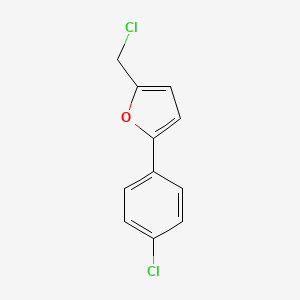 2-(Chloromethyl)-5-(4-chlorophenyl)furan