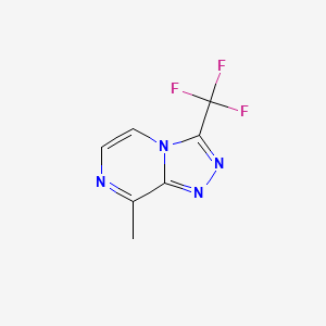 8-Methyl-3-(trifluoromethyl)-[1,2,4]triazolo[4,3-a]pyrazine