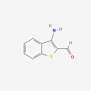 3-Aminobenzo[b]thiophene-2-carbaldehyde