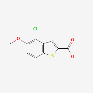 Methyl 4-chloro-5-methoxybenzo[b]thiophene-2-carboxylate