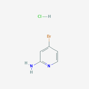 molecular formula C5H6BrClN2 B1505393 2-amino-4-bromo-pyridine hydrochloride CAS No. 1001419-41-5