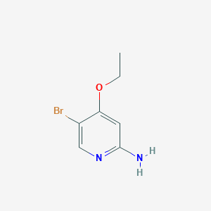 molecular formula C7H9BrN2O B1505394 5-溴-4-乙氧基吡啶-2-胺 CAS No. 52311-21-4