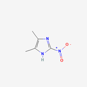 molecular formula C5H7N3O2 B15054010 4,5-dimethyl-2-nitro-1H-imidazole CAS No. 5213-47-8