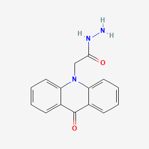 2-(9-oxoacridin-10(9H)-yl)acetohydrazide