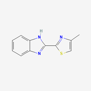 1H-Benzimidazole, 2-(4-methyl-2-thiazolyl)-