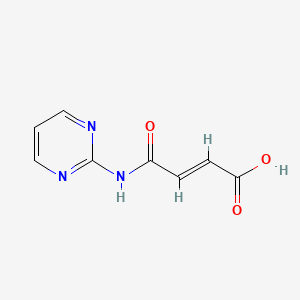 (E)-4-oxo-4-(pyrimidin-2-ylamino)but-2-enoic acid