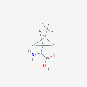 2-Amino-2-(3-(tert-butyl)bicyclo[1.1.1]pentan-1-yl)acetic acid