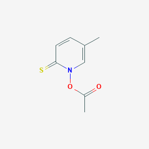 5-Methyl-2-thioxopyridin-1(2H)-yl acetate