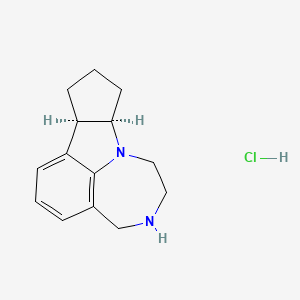 (7BR,10AR)-2,3,4,7B,8,9,10,10A-Octahydro-1H-cyclopenta[B][1,4]diazepino[6,7,1-HI]indole hydrochloride