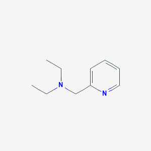 molecular formula C10H16N2 B15054217 N-ethyl-N-(pyridin-2-ylmethyl)ethanamine CAS No. 17751-50-7