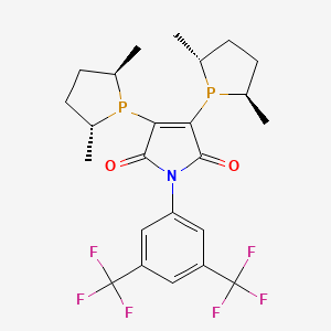 2,3-Bis[(2R,5R)-2,5-dimethylphospholano]-N-[3,5-bis(trifluoromethyl)-phenyl]maleimide