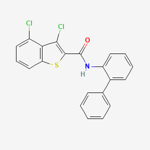 N-([1,1'-Biphenyl]-2-yl)-3,4-dichlorobenzo[b]thiophene-2-carboxamide