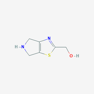 (5,6-Dihydro-4H-pyrrolo[3,4-d]thiazol-2-yl)methanol