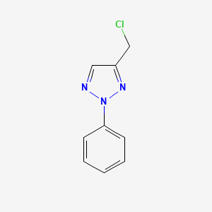 4-(Chloromethyl)-2-phenyl-2H-1,2,3-triazole