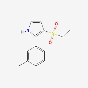 3-(Ethylsulfonyl)-2-(m-tolyl)-1H-pyrrole