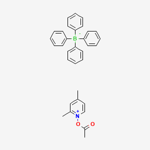 1-Acetoxy-2,4-dimethylpyridin-1-ium tetraphenylborate