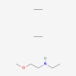 molecular formula C9H25NO B1505436 ethane;N-ethyl-2-methoxyethanamine CAS No. 98366-79-1
