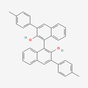 molecular formula C34H26O2 B1505438 (S)-3,3'-Bis(4-methylphenyl)-1,1'-bi-2-naphthol CAS No. 885670-60-0
