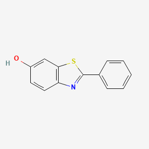 molecular formula C13H9NOS B15054473 2-Phenylbenzo[d]thiazol-6-ol 