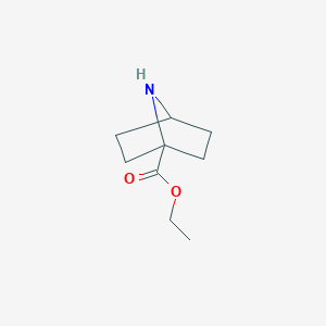 molecular formula C9H15NO2 B15054502 Ethyl 7-azabicyclo[2.2.1]heptane-1-carboxylate 