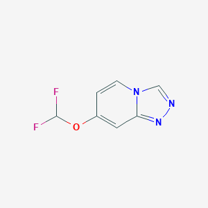 7-(Difluoromethoxy)-[1,2,4]triazolo[4,3-a]pyridine