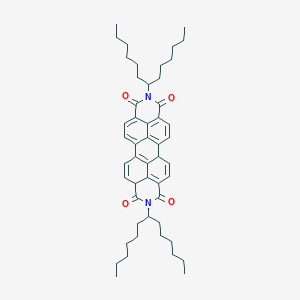 7,18-di(tridecan-7-yl)-7,18-diazaheptacyclo[14.6.2.22,5.03,12.04,9.013,23.020,24]hexacosa-1(23),2(26),3(12),4(9),5(25),10,14,16(24),21-nonaene-6,8,17,19-tetrone