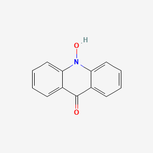 molecular formula C13H9NO2 B15054554 9(10H)-Acridinone, 10-hydroxy- CAS No. 5176-15-8