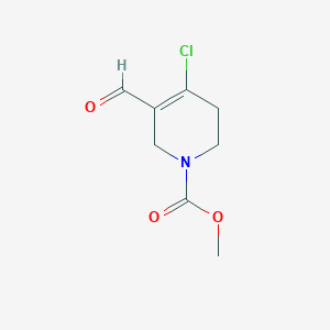 Methyl 4-chloro-3-formyl-5,6-dihydropyridine-1(2H)-carboxylate