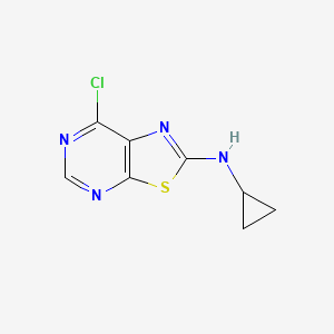 7-Chloro-N-cyclopropylthiazolo[5,4-d]pyrimidin-2-amine