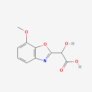 2-(Carboxy(hydroxy)methyl)-7-methoxybenzo[d]oxazole