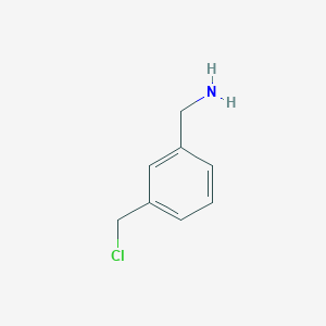 molecular formula C8H10ClN B1505480 (3-(Chloromethyl)phenyl)methanamine 