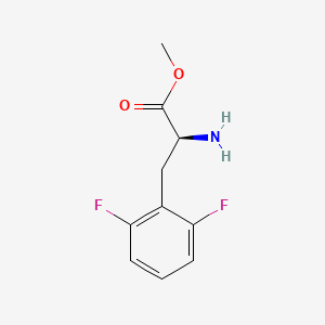 molecular formula C10H11F2NO2 B1505481 Methyl (2S)-2-amino-3-(2,6-difluorophenyl)propanoate 