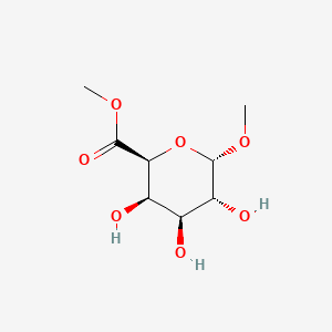 alpha-D-Galactopyranosiduronic acid, methyl, methyl ester