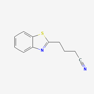 4-(Benzo[d]thiazol-2-yl)butanenitrile