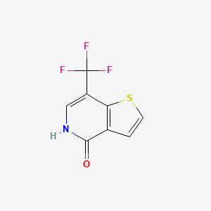 7-(Trifluoromethyl)thieno[3,2-c]pyridin-4(5h)-one