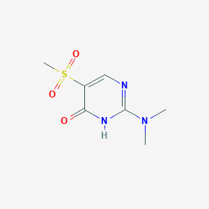 2-(Dimethylamino)-5-(methylsulfonyl)pyrimidin-4(3H)-one