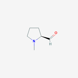 molecular formula C6H11NO B1505494 (2S)-1-methylpyrrolidine-2-carbaldehyde CAS No. 852324-29-9