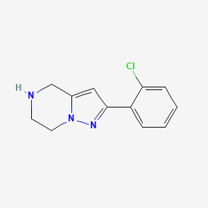 2-(2-Chlorophenyl)-4,5,6,7-tetrahydropyrazolo[1,5-A]pyrazine