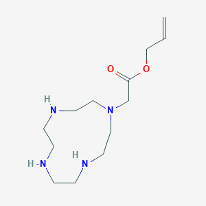 molecular formula C13H26N4O2 B1505499 (1,4,7,10Tetraaza-cyclododec-1-yl)-acetic acid allyl ester CAS No. 1023970-58-2